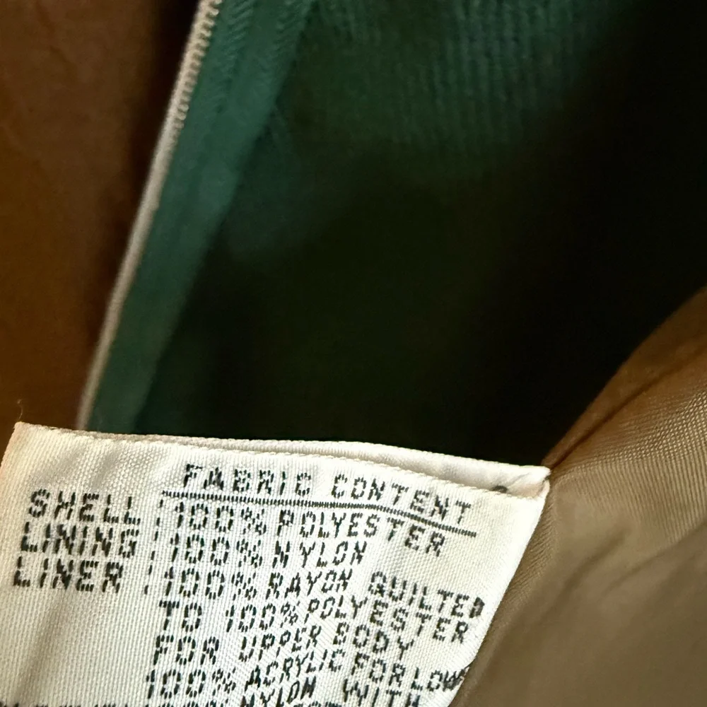 J. Gallery Vintage Petite Brown Spring Trench Coat – Made in Korea – Size 2 - Picture 8 of 12